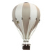 Dadaboom.sk Dekoračný teplovzdušný balón- bežová - S-28cm x 16cm