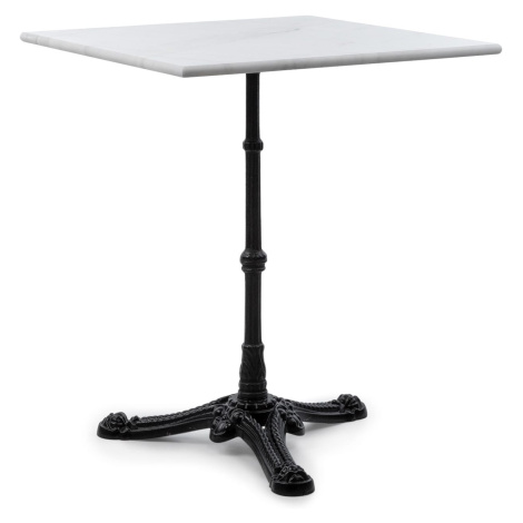 Blumfeldt Patras Onyx, bistro stolík, secesný štýl, mramor, 60 × 60 cm, výška: 72 cm, trojnohý p