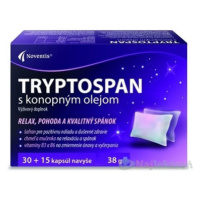 Noventis Tryptospan s konopným olejom 45 kapsúl