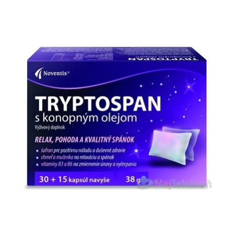 Noventis Tryptospan s konopným olejom 45 kapsúl