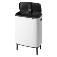 Biely dotykový oceľový odpadkový kôš 60 l Bo Touch Bin Hi – Brabantia