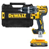 DEWALT 18V XR Aku vŕtačka s príklepom,1 x 1,7 Ah POWERSTACK DCD796E1T-XJ