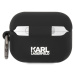 Karl Lagerfeld 3D Logo NFT Choupette Head Silikónové Puzdro pre Airpods Pro Black