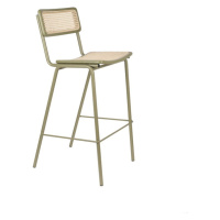 Zelené ratanové barové stoličky v súprave 2 ks 106 cm Jort - Zuiver