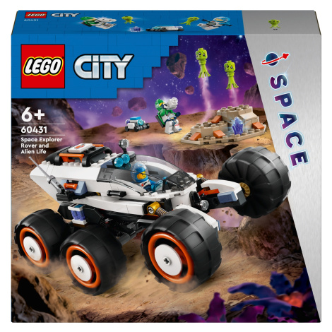 LEGO® City 60431 Vesmírny rover s mimozemšťanmi