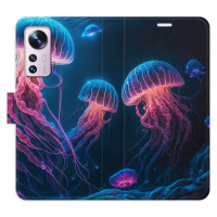 Flipové puzdro iSaprio - Jellyfish - Xiaomi 12 / 12X