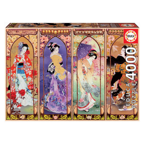 Puzzle Japanese Collage Educa 4000 dielov od 11 rokov