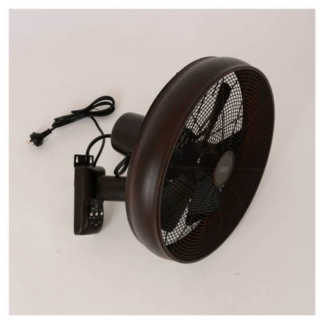 Nástenný ventilátor Beacon Breeze, čierny, Ø 41 cm, tichý BEACON LIGHTING
