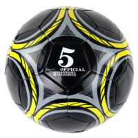 mamido Čierna futbalová lopta 24 cm veľkosť 5