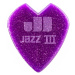 Dunlop Kirk Hammett Jazz III Purple Sparkle