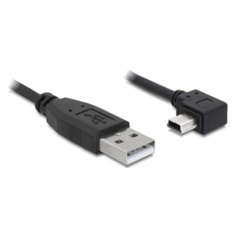 Delock kábel USB 2.0 A-samec > USB mini-B 5-pin samec pravoúhly, 0,5 metra