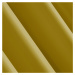 Nádherný jednofarebný žltý záves na riasiacu pásku