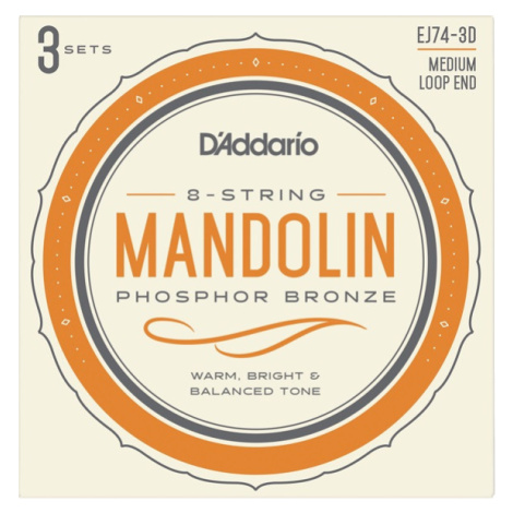 D'Addario EJ74-3D