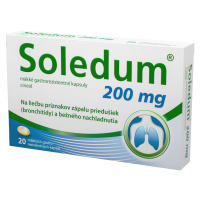 SOLEDUM 200mg mäkké gastrorezistentné 20 kapsúl