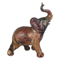 Polyresinová dekorace slon 18cm