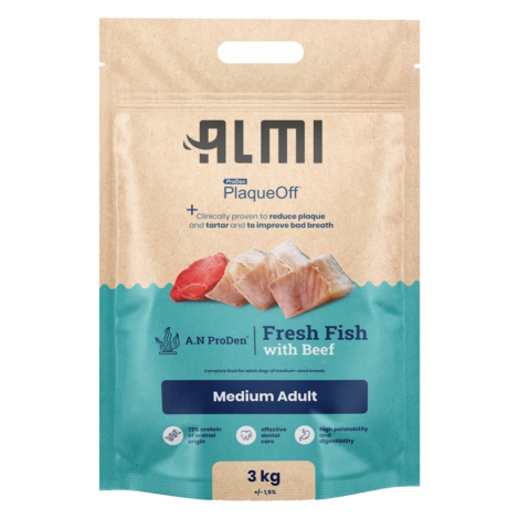 ALMI Medium Adult granule pre psov 1 ks, Hmotnosť balenia (g): 12 kg