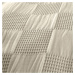Béžové obliečky na jednolôžko 135x200 cm Waffle Checkerboard – Catherine Lansfield