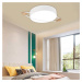 Toolight - Stropná lampa Moon White E27 60W APP865-C, biela, OSW-06886