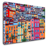Impresi Obraz Farebné domy - 90 x 60 cm
