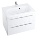 Kúpeľňová skrinka pod umývadlo Ravak chróme 70x49 cm biela X000000920