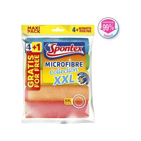 SPONTEX Microfibre Economic XXL 38 × 40 cm (5 ks)