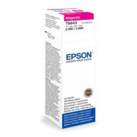 Epson T66434A C13T66434A purpurová (magenta) originálna cartridge