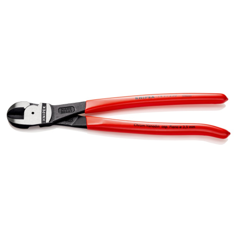 KNIPEX Kliešte cvikacie bočné so stredovými čepieľkami 7491250