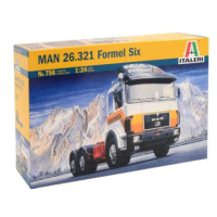 Model Kit truck 0756 - MAN 26.321 FORMEL SIX (1:24)