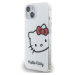 Hello Kitty IML Head Logo Zadný Kryt pre iPhone 13 White