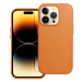 Leather Mag Cover Apple iPhone 16 Pro orange