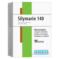 GENERICA Silymarin 140 výživový doplnok, 90 cps
