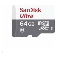 Sandisk MicroSDXC 64GB Ultra (80 MB/s, Class 10 UHS-I, Android)