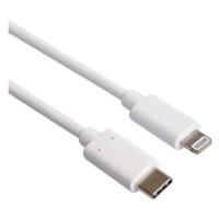 PremiumCord Lightning - USB-C™ nabíjací a dátový kábel MFi pre iPhone/iPad, 2m