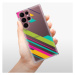 Odolné silikónové puzdro iSaprio - Color Stripes 03 - Samsung Galaxy S22 Ultra 5G