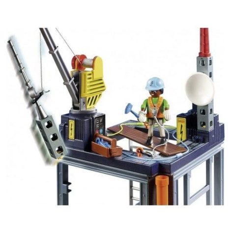 PLAYMOBIL® 70816 Starter Pack Stavba s lanovým navijakom