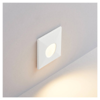 Molto Luce LED vstavané svietidlo Wall 68R Sina SQ, biele, hliník, CCT