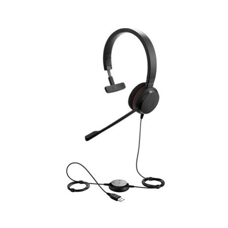 Jabra náhlavná súprava Evolve 20 UC, USB, NC, mono, MS