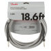 Fender Professional Series 18.6' Instrument Cable White Tweed