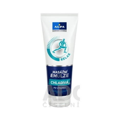 ALPA SportStar EMULZIA MASÁŽNA CHLADIVÁ 210 ML