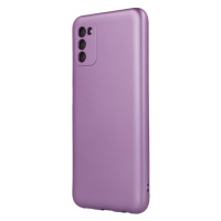 Silikónové puzdro na Samsung Galaxy A53 A536 5G Metallic fialové