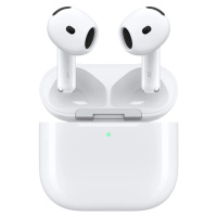 APPLE AirPods 4, s aktívnym potlačením hluku bezdrôtové slúchadlá (2024), biela