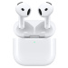 APPLE AirPods 4, s aktívnym potlačením hluku bezdrôtové slúchadlá (2024), biela