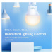 TP-Link Tapo L510E múdra WiFi stmievateľná LED žiarovka (biela, 2700K, 806lm, 2, 4GHz, E27)