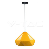 Závesné svietidlo Prism žlté VT-7310 (V-TAC)