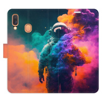 Flipové puzdro iSaprio - Astronaut in Colours 02 - Samsung Galaxy A40