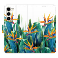 Flipové puzdro iSaprio - Exotic Flowers 02 - Samsung Galaxy S23+ 5G