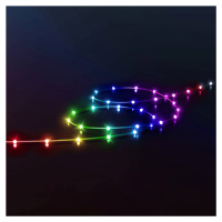 Twinkly Dots LED reťaz RGB, priehľadná, IP44, 10m