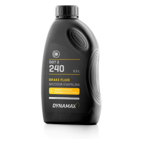 DYNAMAX Brzdová kvapalina DOT3 240 0,5L