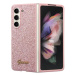 Kryt Guess GUHCZFD5HGGSHP F946 Z Fold 5 pink hardcase Glitter Script (GUHCZFD5HGGSHP)