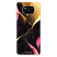 Odolné silikónové puzdro iSaprio - Gold Pink Marble - Xiaomi Poco X3 Pro / X3 NFC